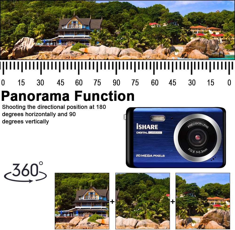 20MP Digital Camera with 8X Zoom L36106