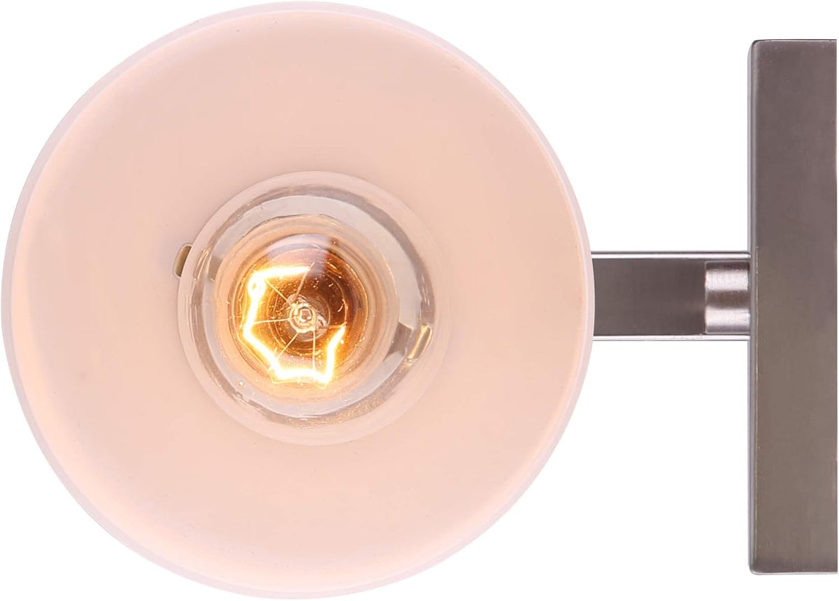 1-Light Nickel Bath Vanity F515752
