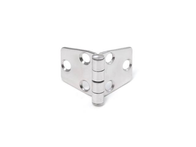 Polished Stainless Steel Marine Grade Door Hinges Set of 8 M1182