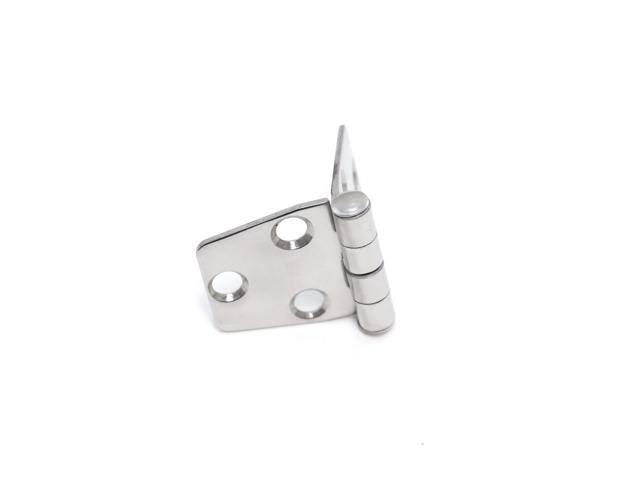 Polished Stainless Steel Marine Grade Door Hinges Set of 8 M1182