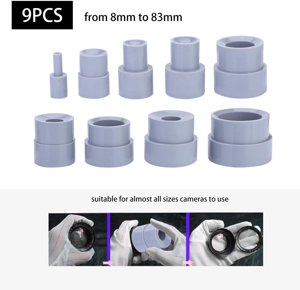 9pcs Camera Lens Repair Tool 8-83mm U4140