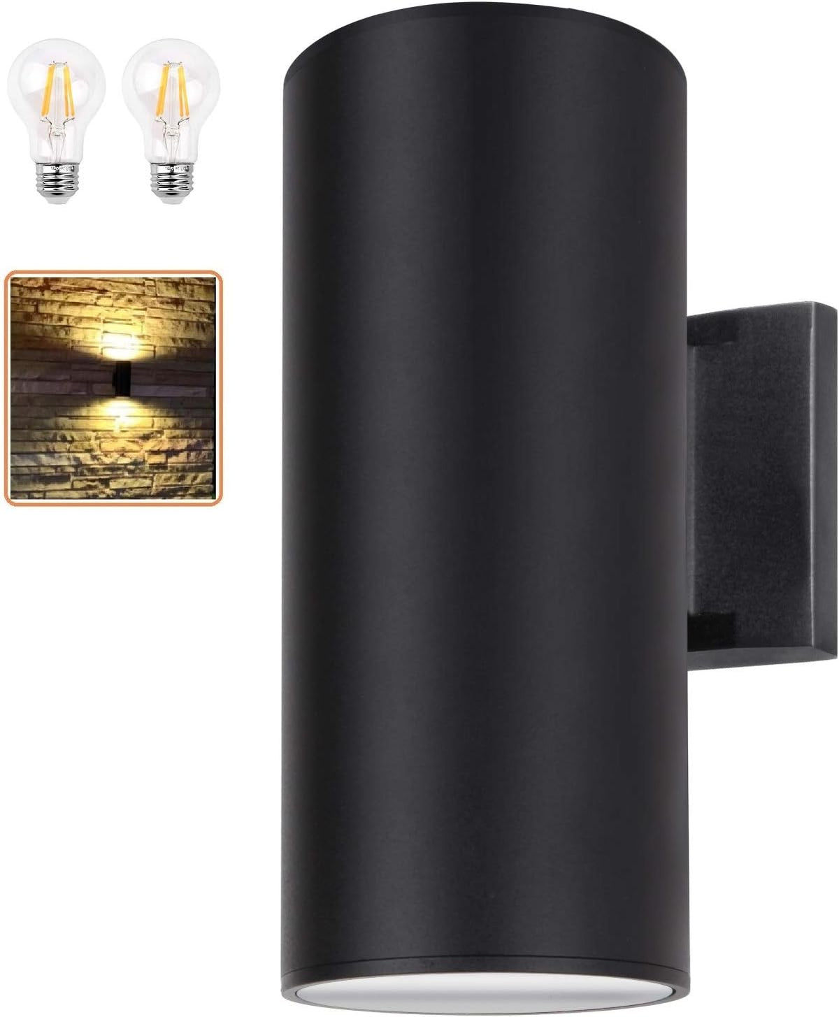 Dusk to Dawn Sensor Outdoor Wall Sconce M4447
