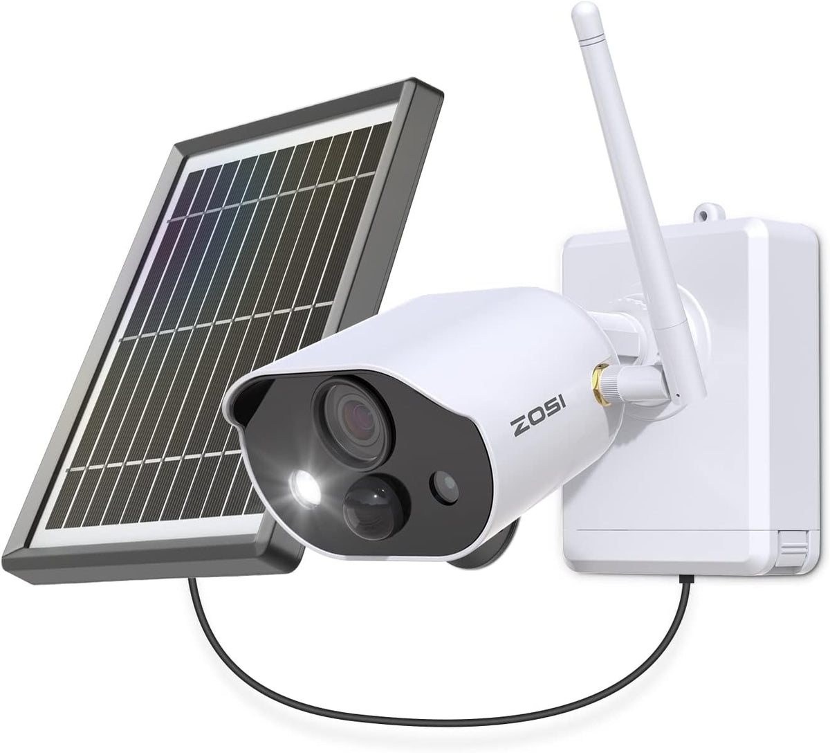Wireless Outdoor Security Camera with Solar Panel U4588