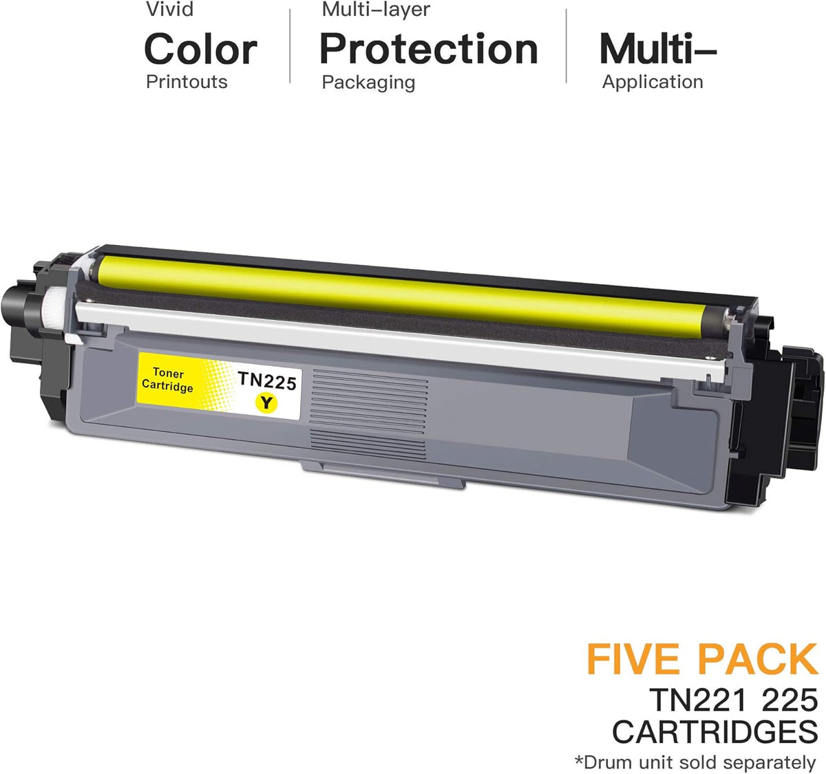 Compatible Toner Cartridge Replacement 5 Pack S283196