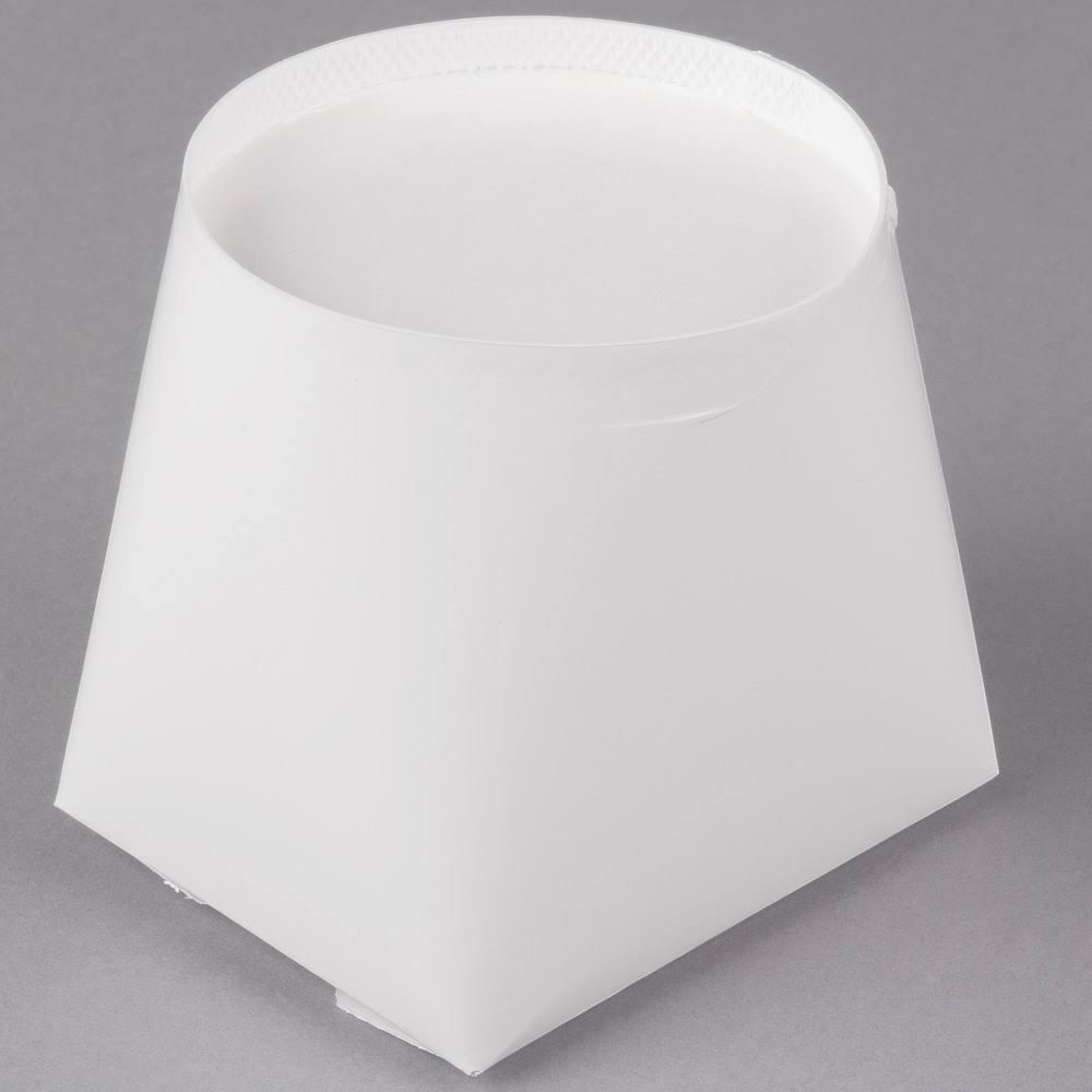 White 26 oz Microwavable Paper Take-Out Container 500/Case N328508