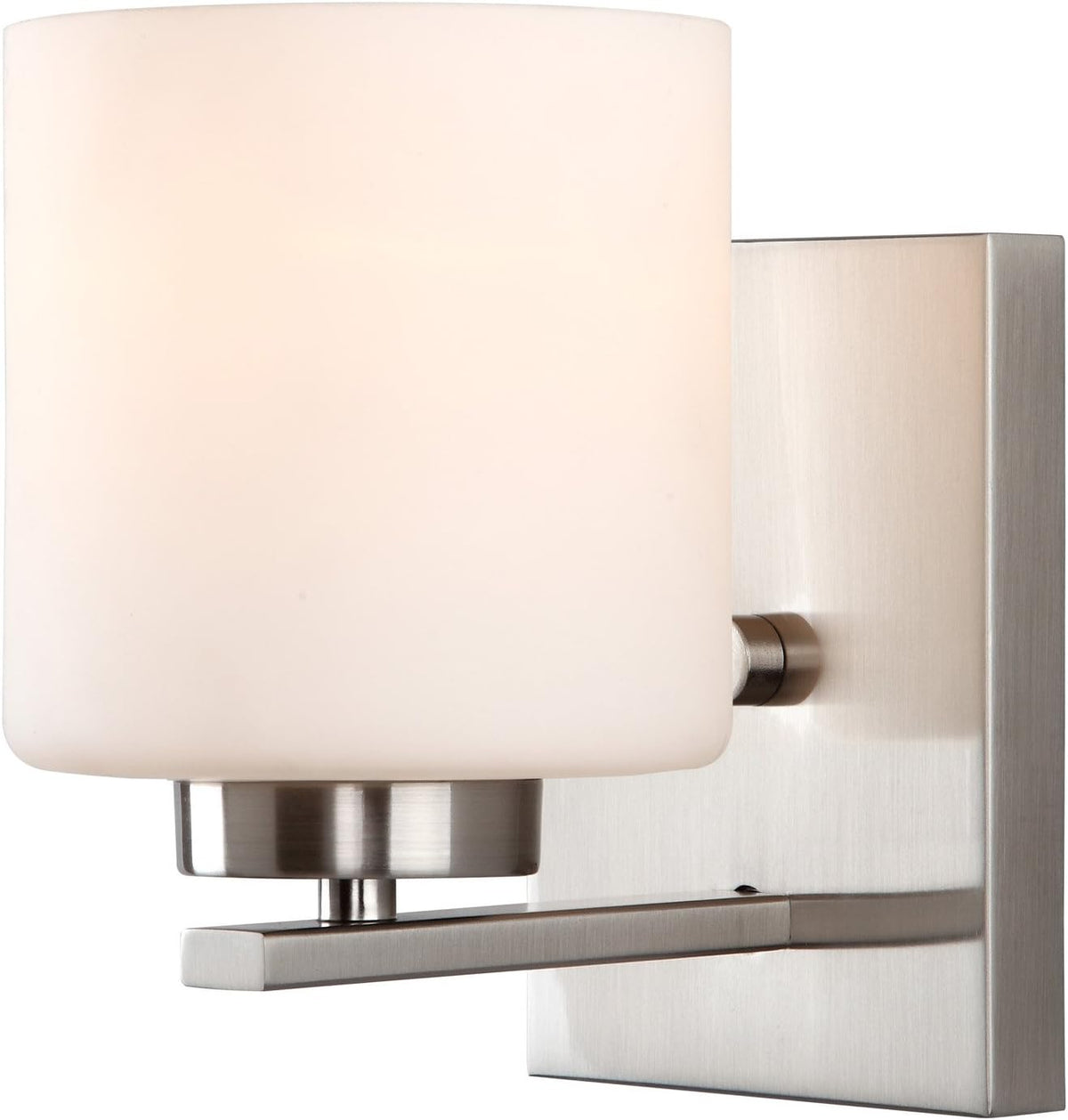 1-Light Nickel Bath Vanity F515752