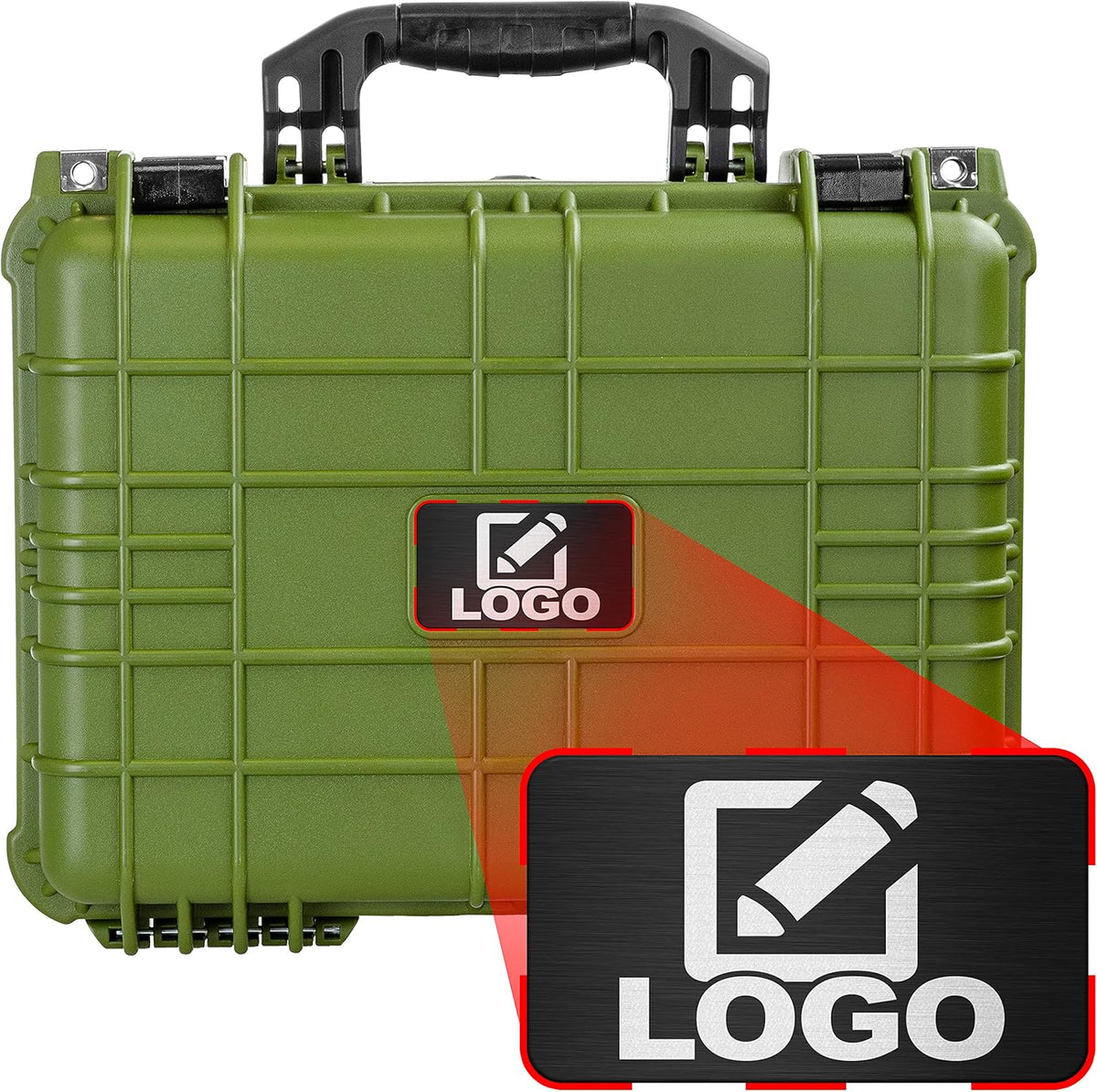 16 Gear Waterproof Hard Camera Case with Foam R8628
