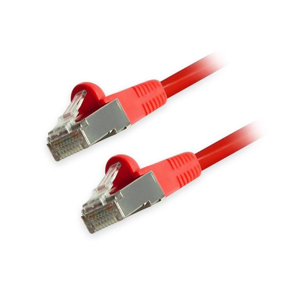 100ft Cat6 Red Shielded Cable M2984