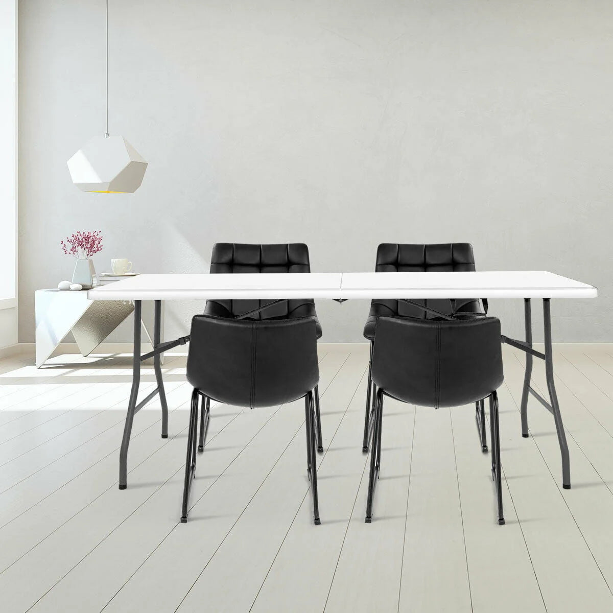 6' Folding Plastic Table S77300