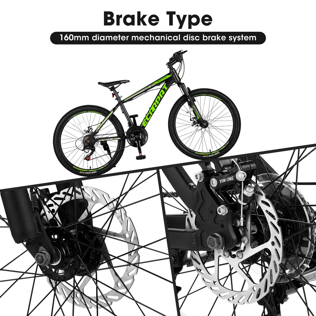 24 inch 21-Speed Aluminium Mountain Bike F7115