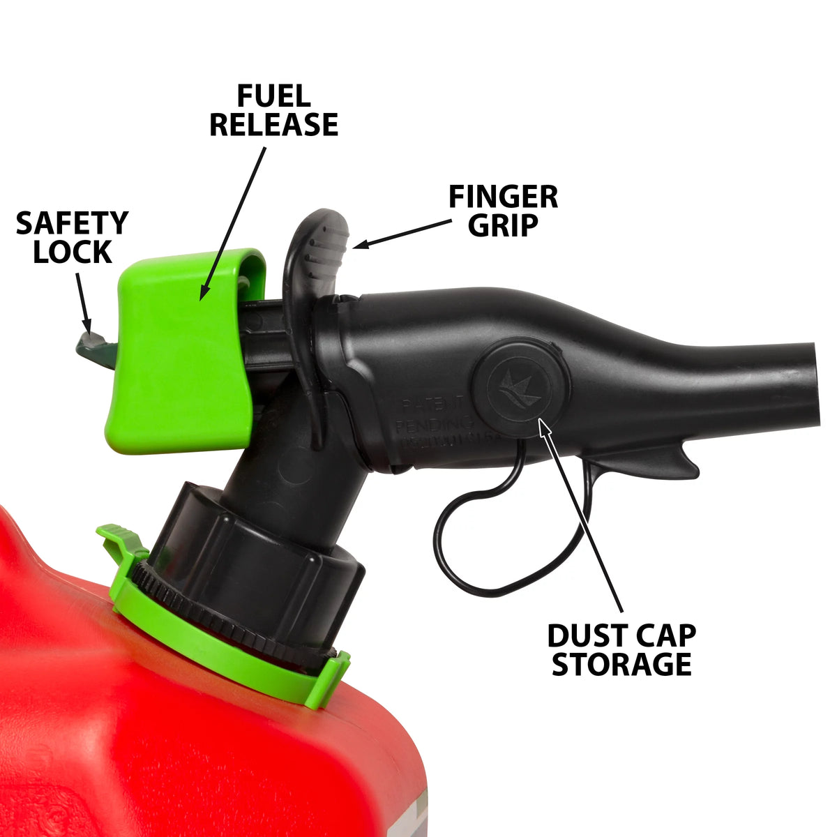 1 Gallon Red Fuel Container N79453