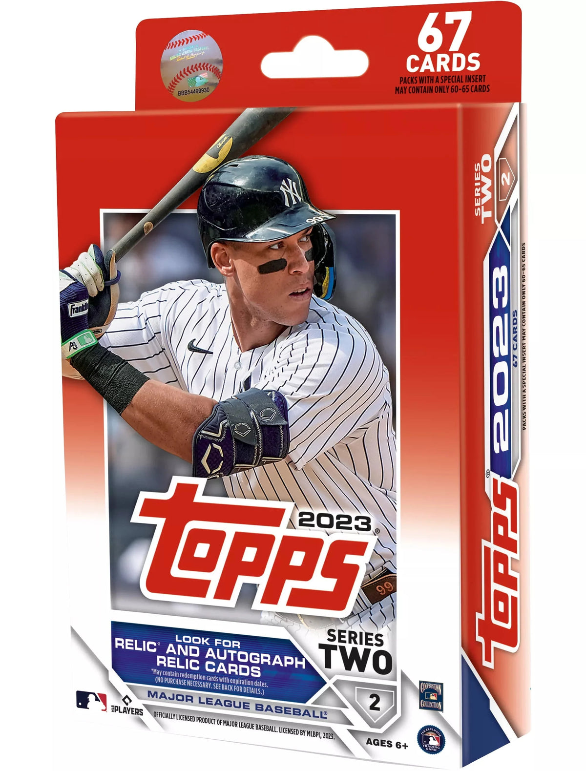 Baseball Trading Cards Hanger Box Z846