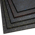 1/2 inch Equipment & Weight Training Mats 4'x6' Black D9778
