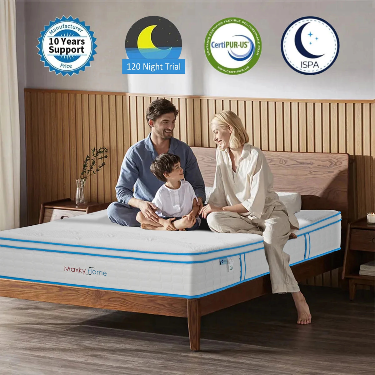 10 Inch Twin Memory Foam Mattress R59773
