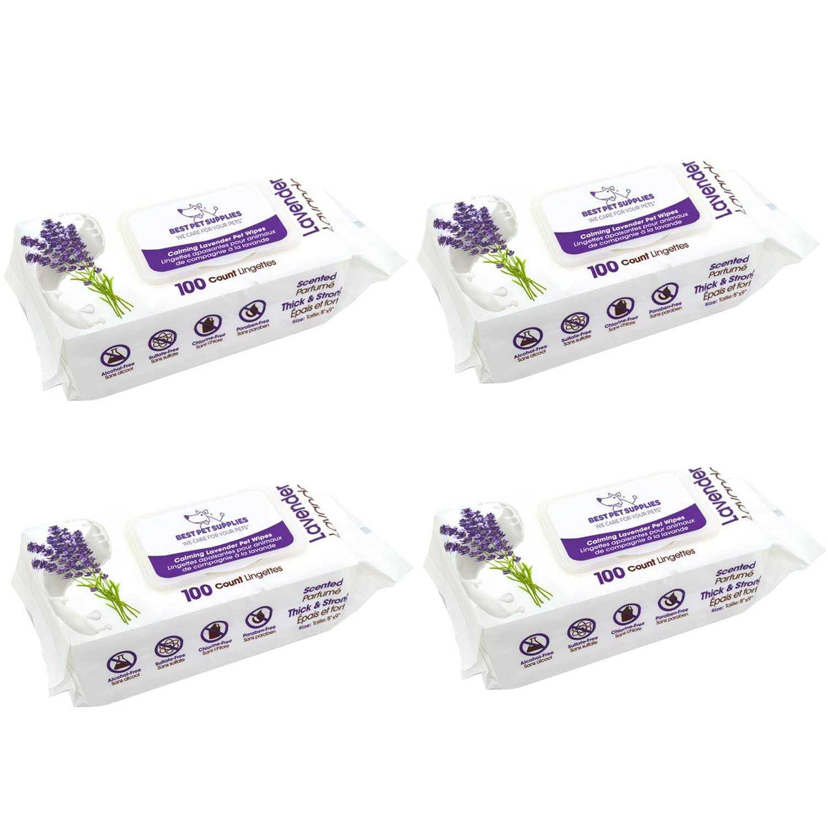 Pet Grooming Wipes for Dogs & Cats L11288