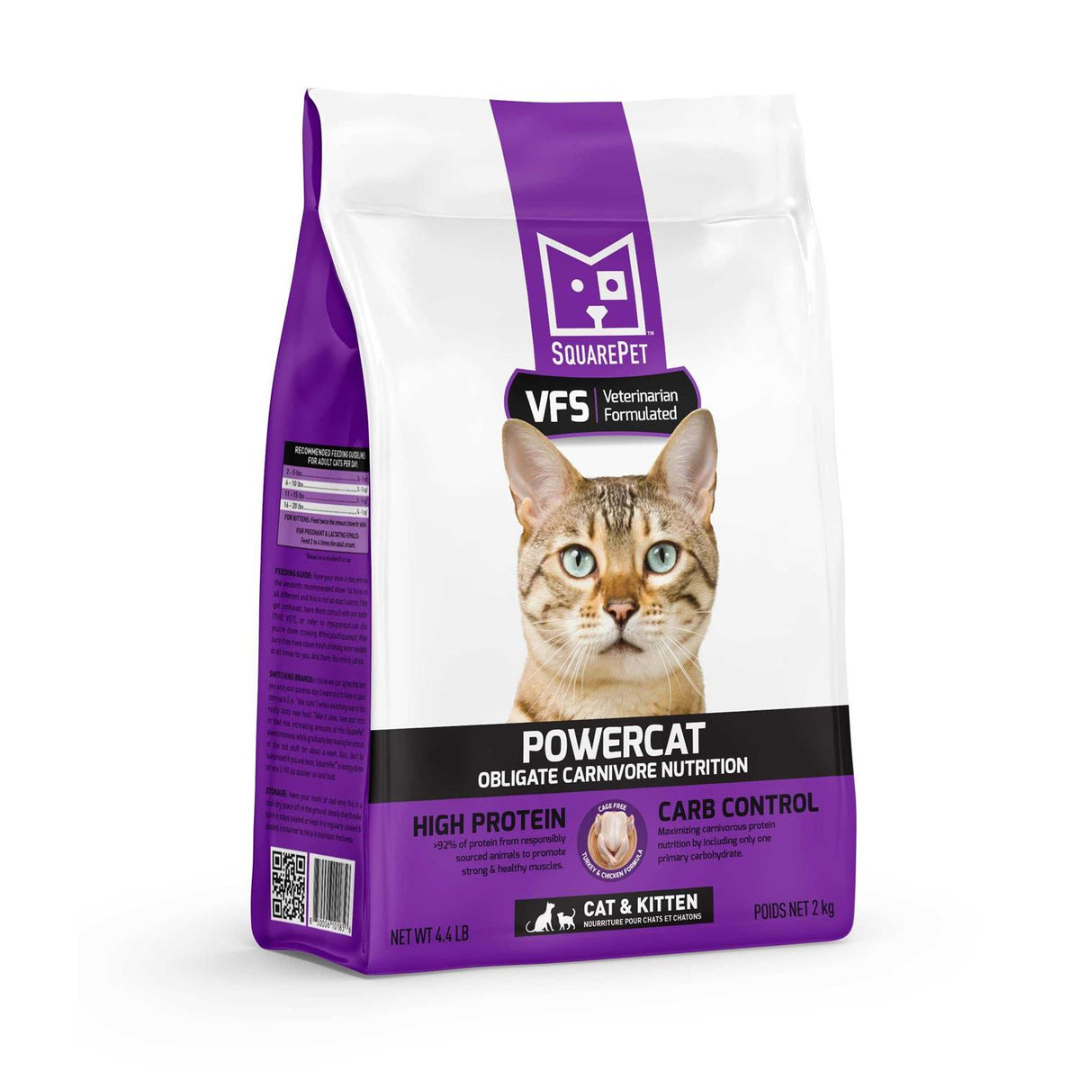 Turkey & Chicken Dry Cat Food B416