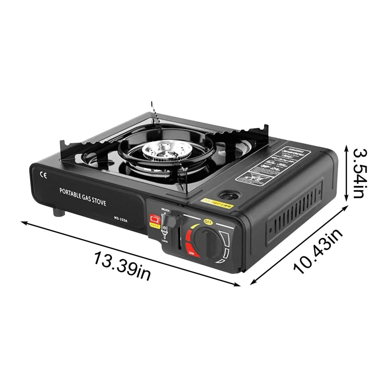 Portable Butane Camping Stove with Carrying Case R473