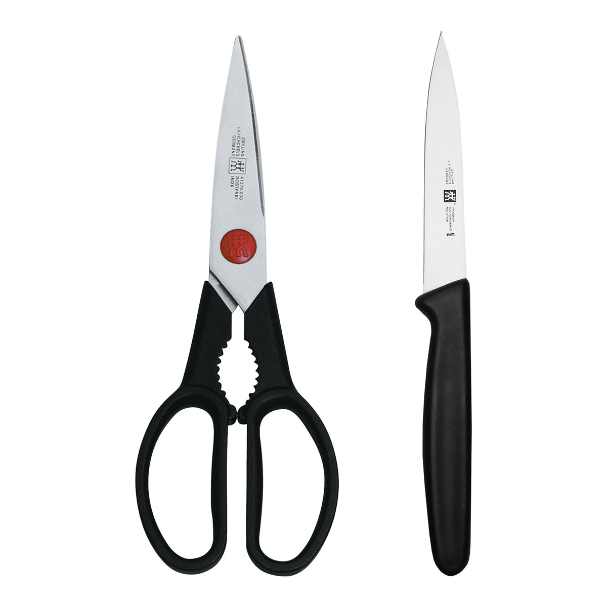 2pc Kitchen Scissors and Pairing Knife Set I5558