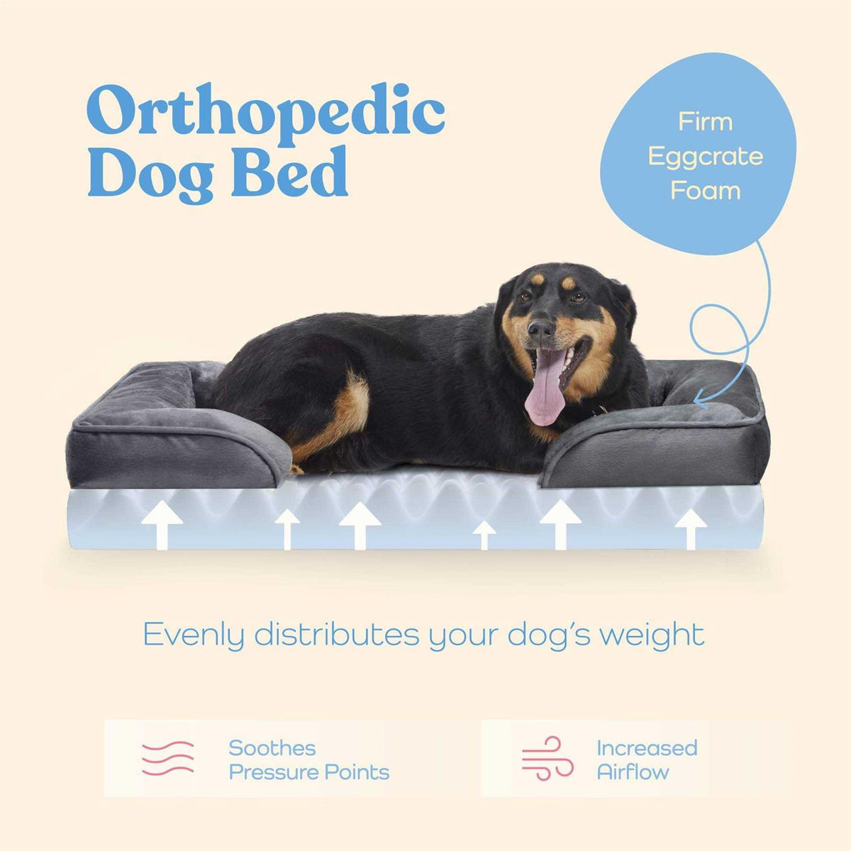 Orthopedic Sofa Dog Bed S5068