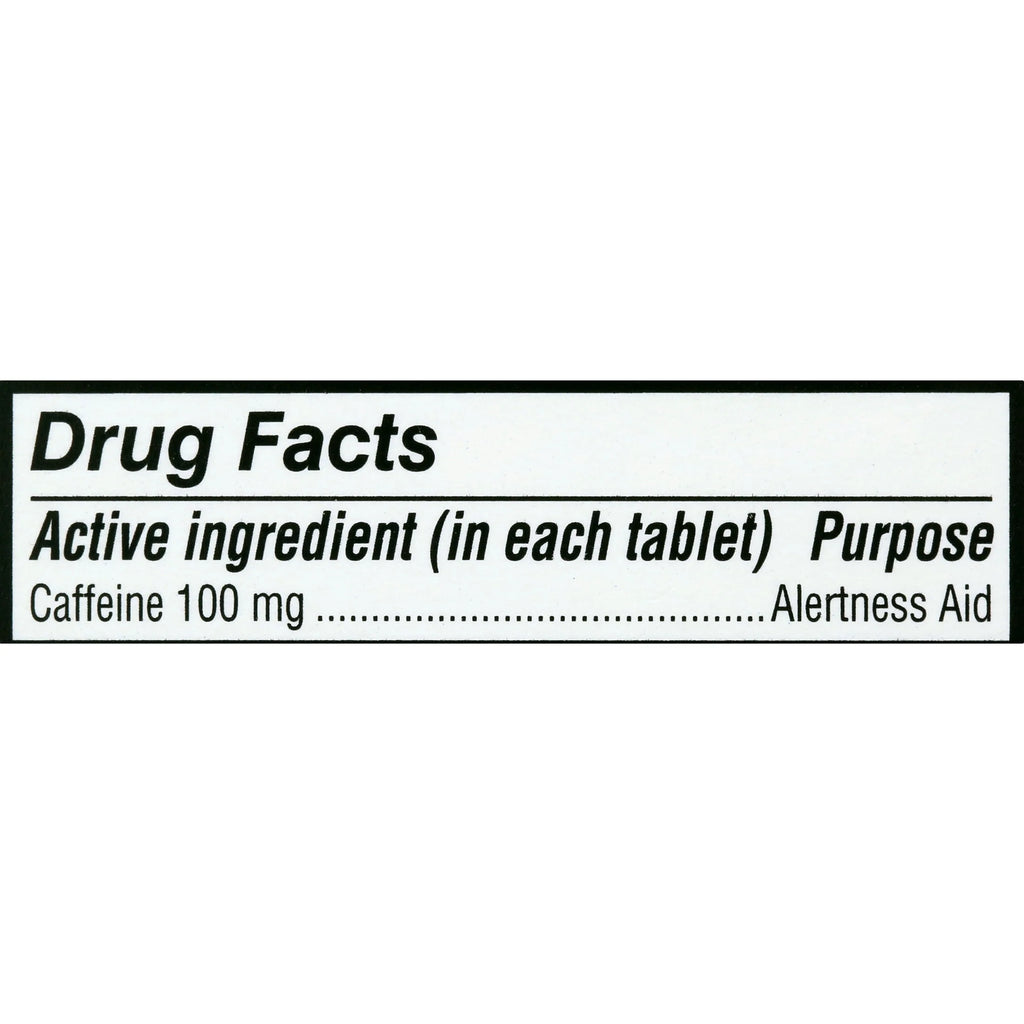 Caffeine 100mg 120ct Tablet K85550