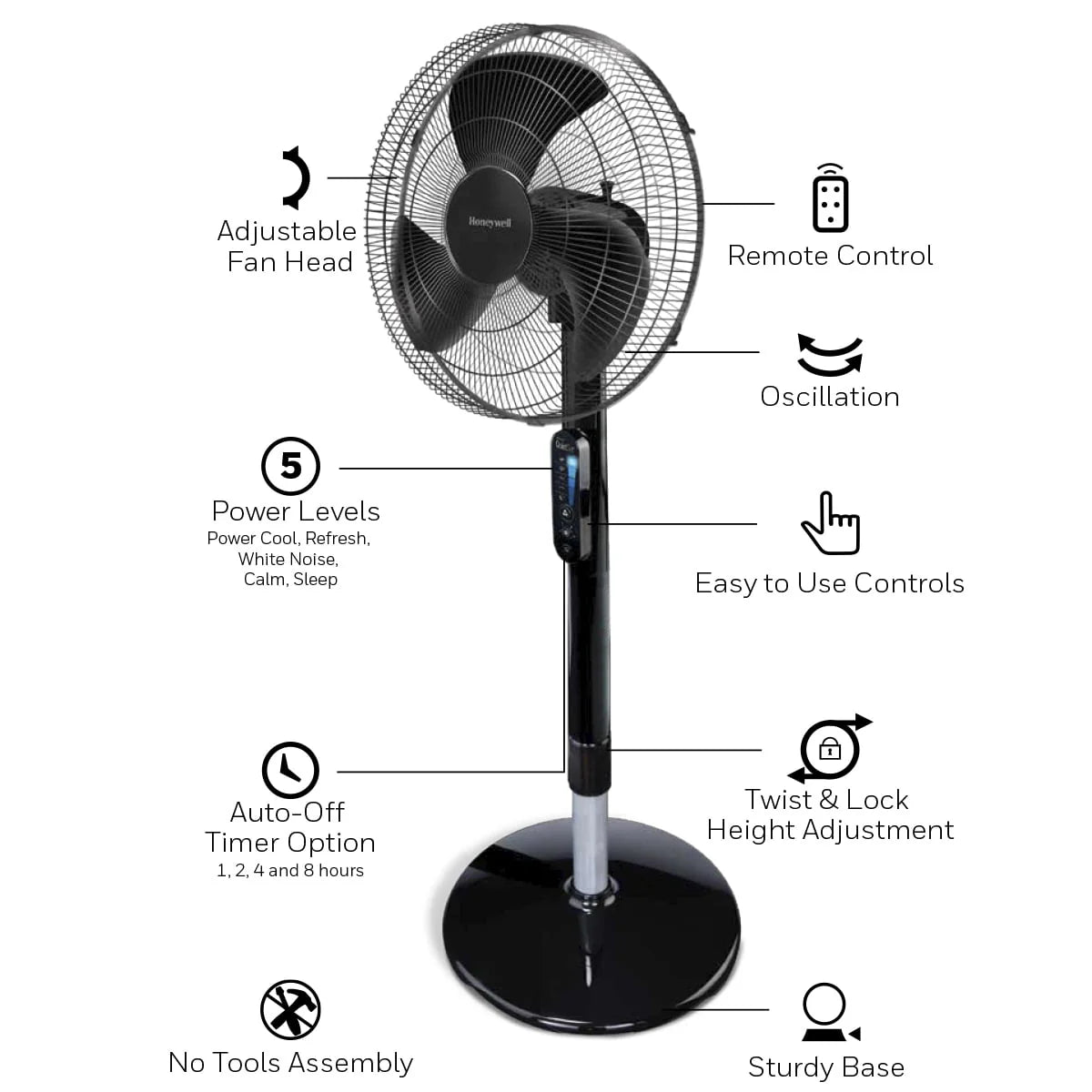 16” Electric Stand Fan X193785