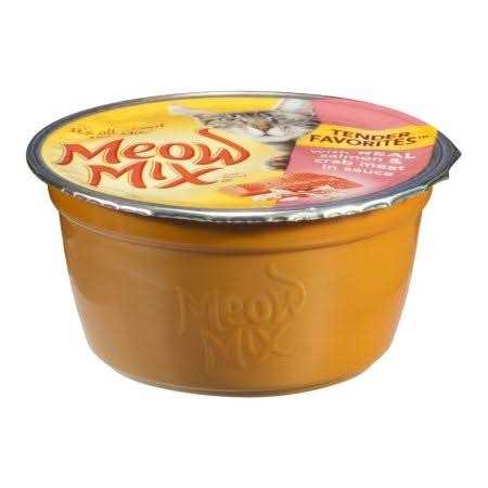 Wet Cat Food with Real Salmon & Crab in Sauce Z838866
