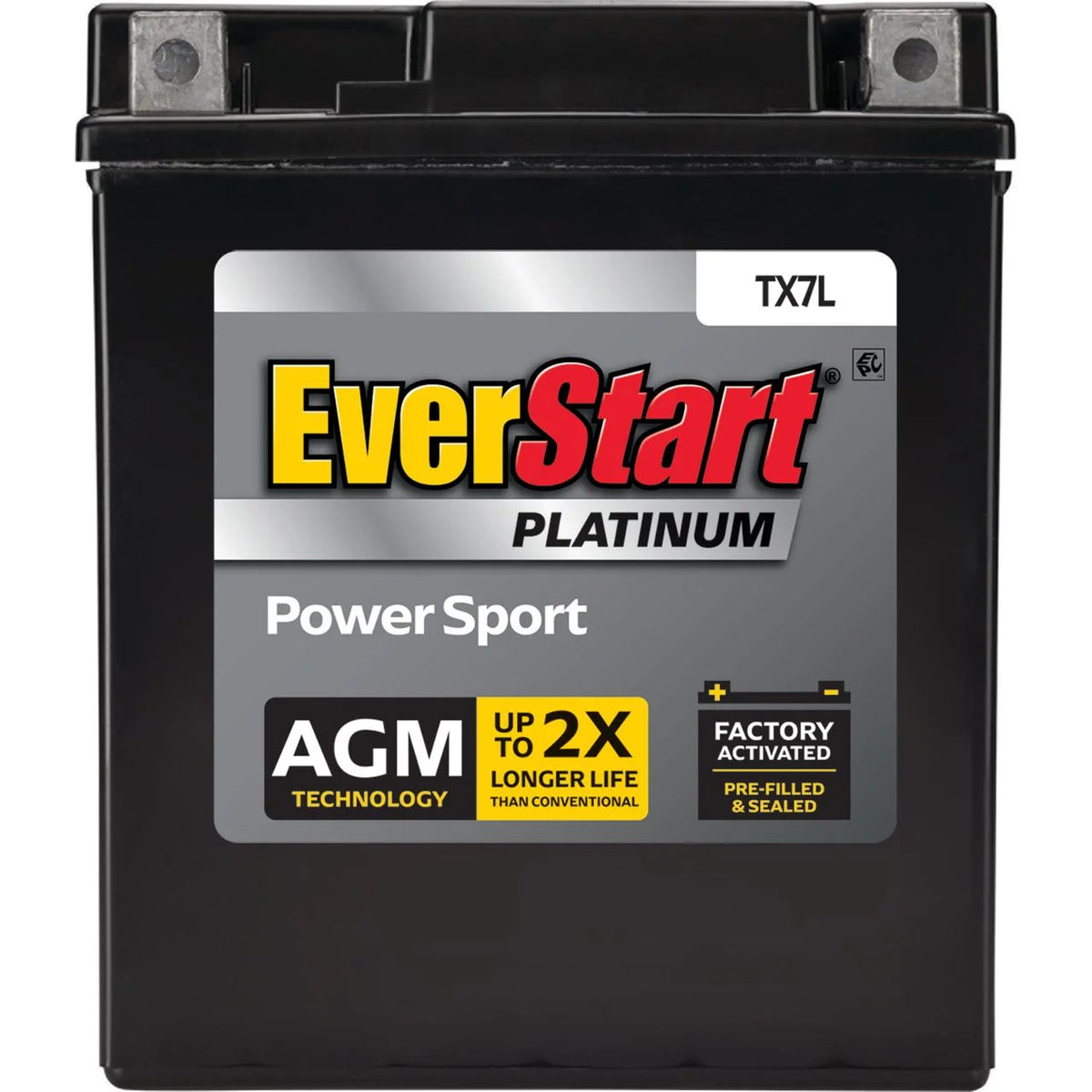 AGM Power Sport Battery Group Size TX7L 12 Volt 85 CCA Y181621