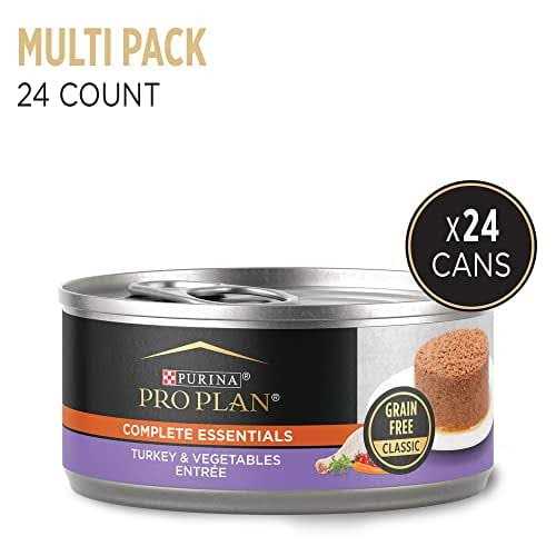 Grain Free Pate Wet Cat Food Turkey and Vegetables Entree V97698
