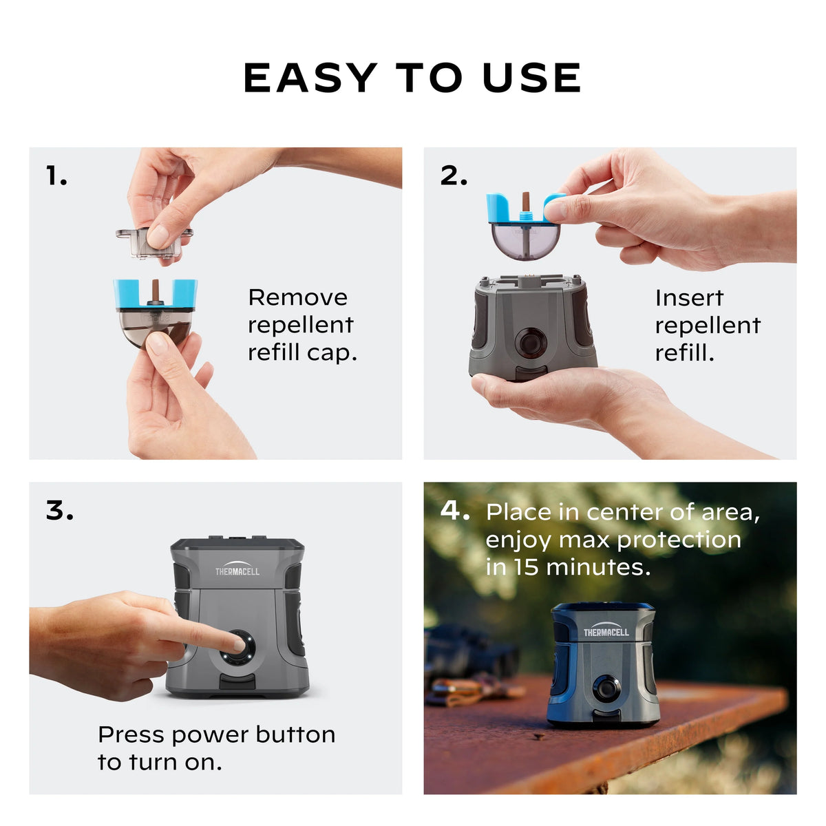 Rechargeable Mosquito Repellent Y3636