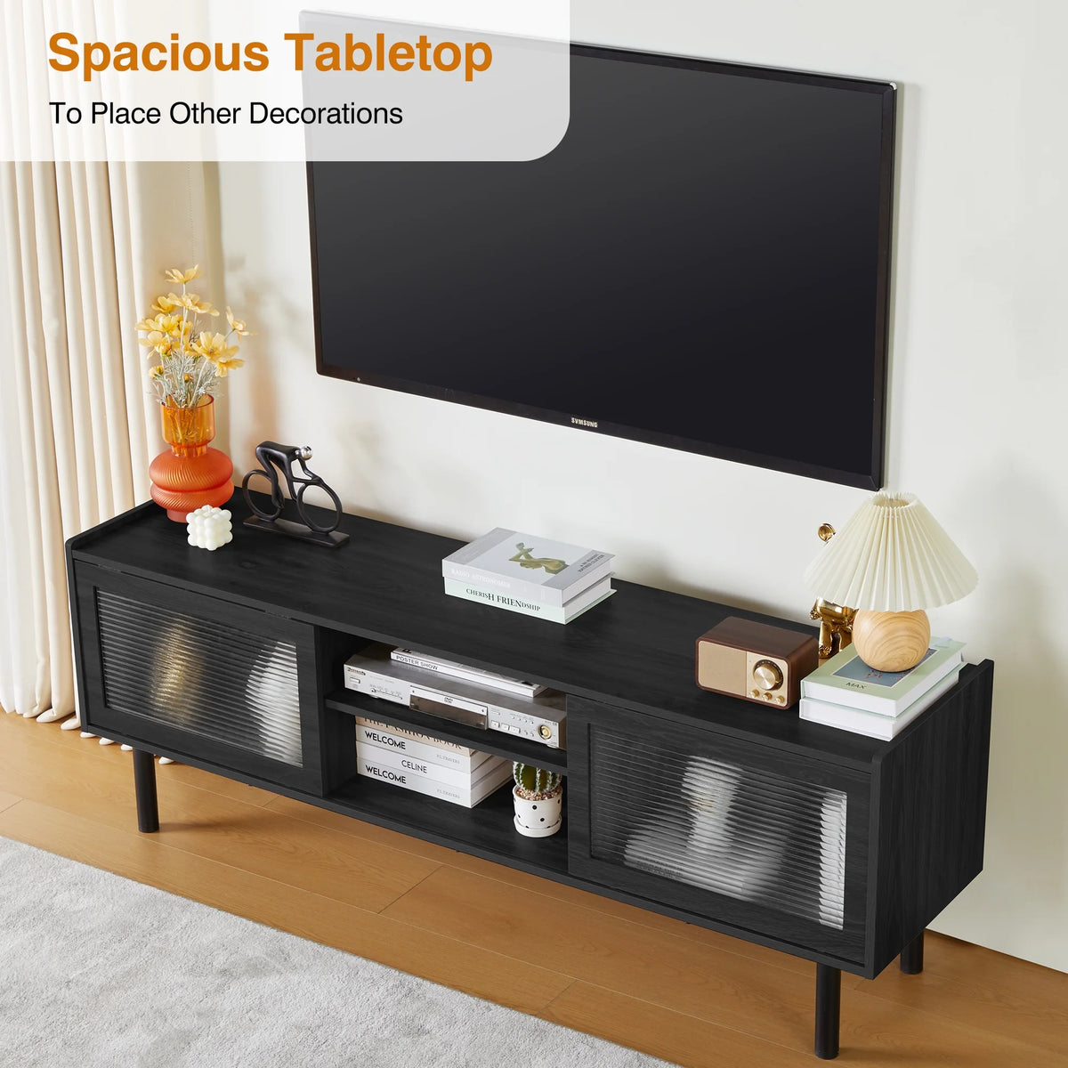 TV Stand up to 70 Natural Beige Y951882