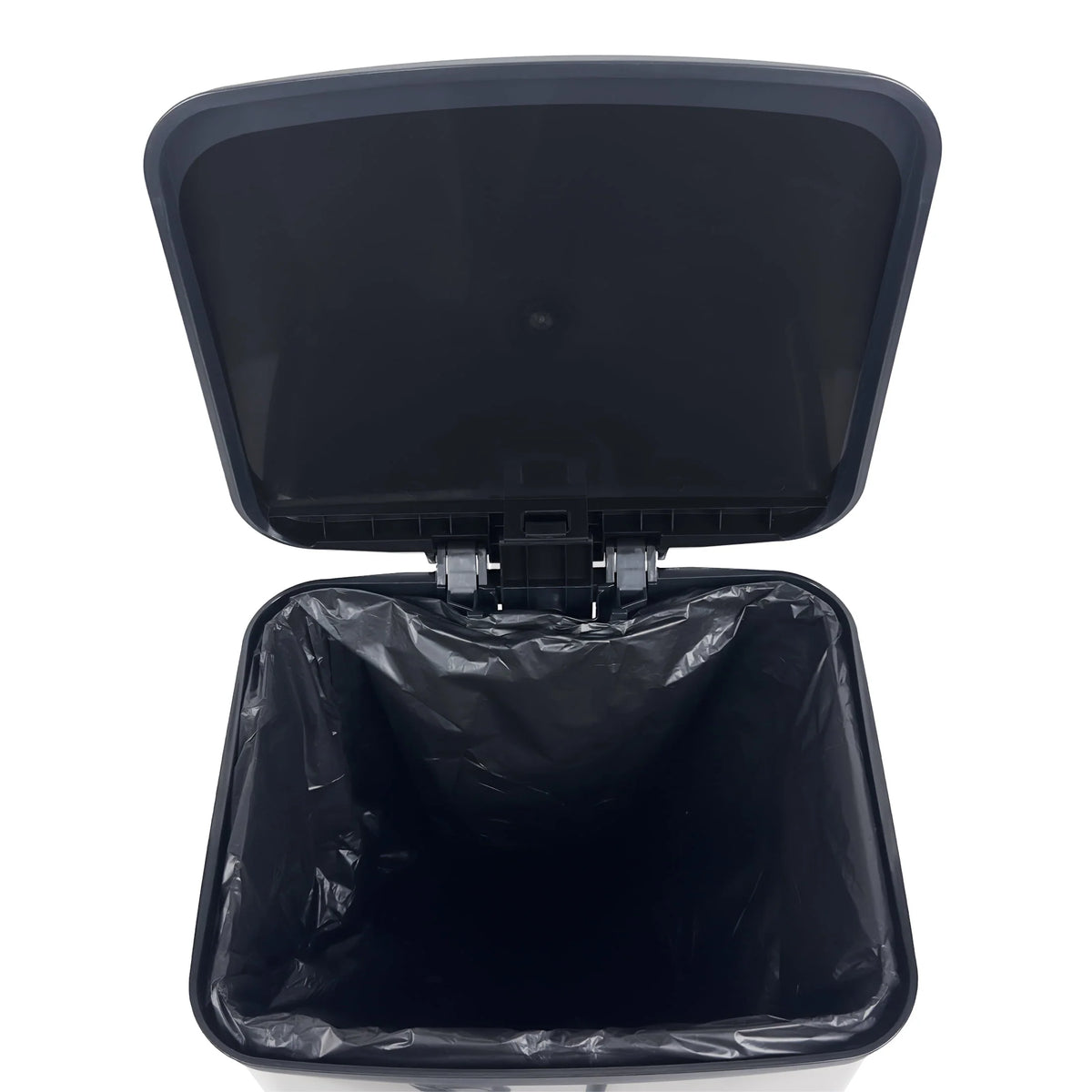 13.2 Gallon Plastic Rectangular Step Trash Can D44806