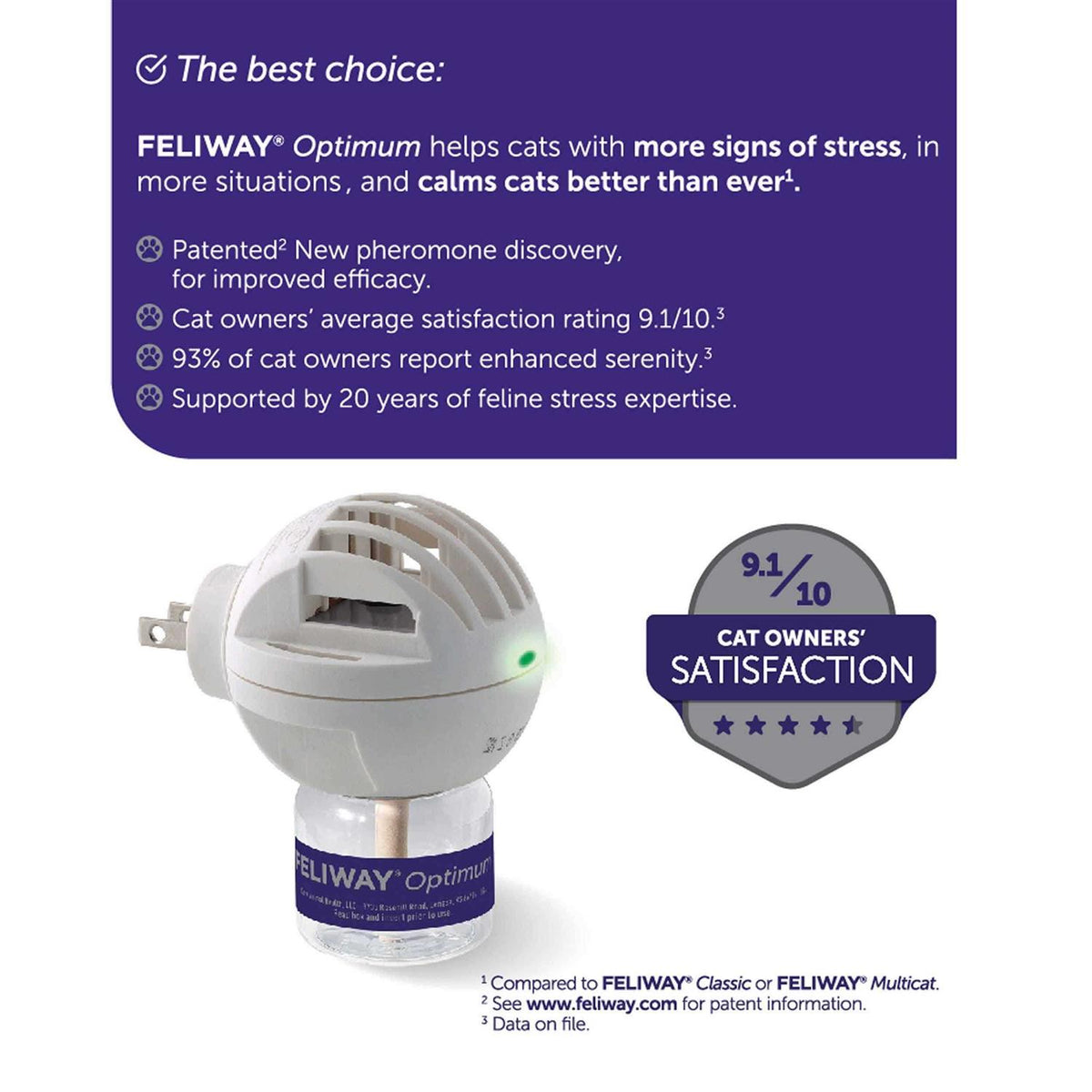 Cat Calming Pheromone Diffuser Refill F4258