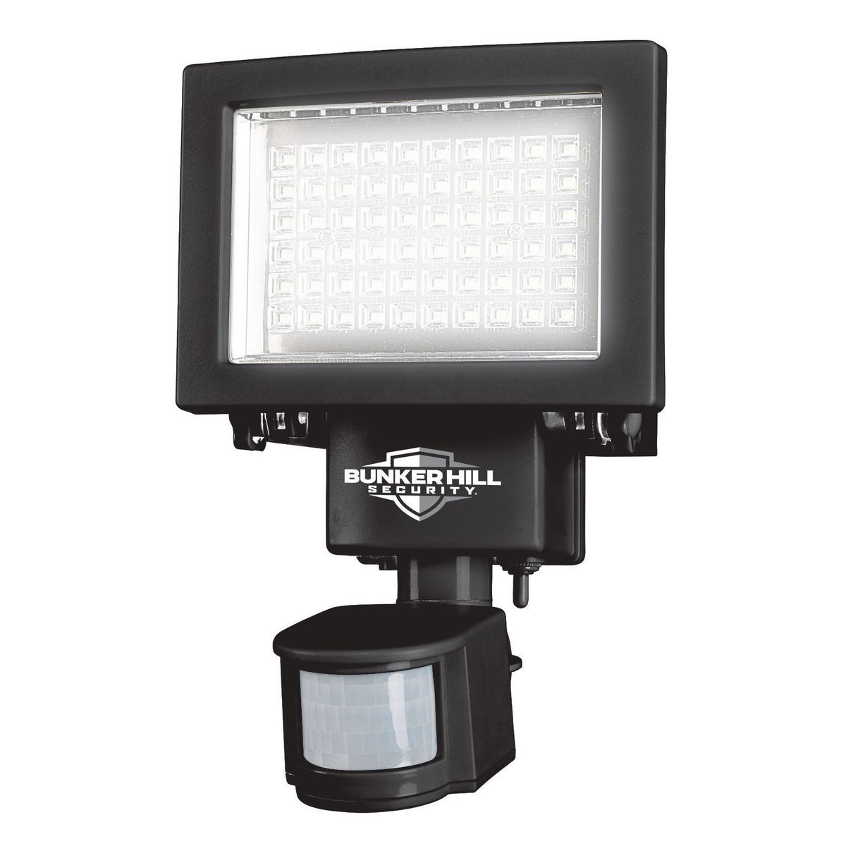 500 Lumen LED Solar Security Light Black I467