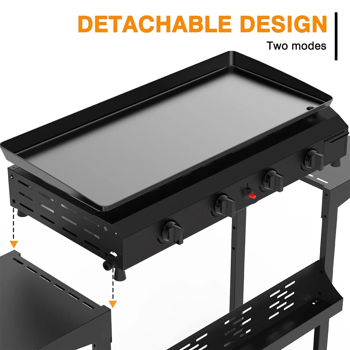 4-Burner Propane Gas BBQ Grill Z185424