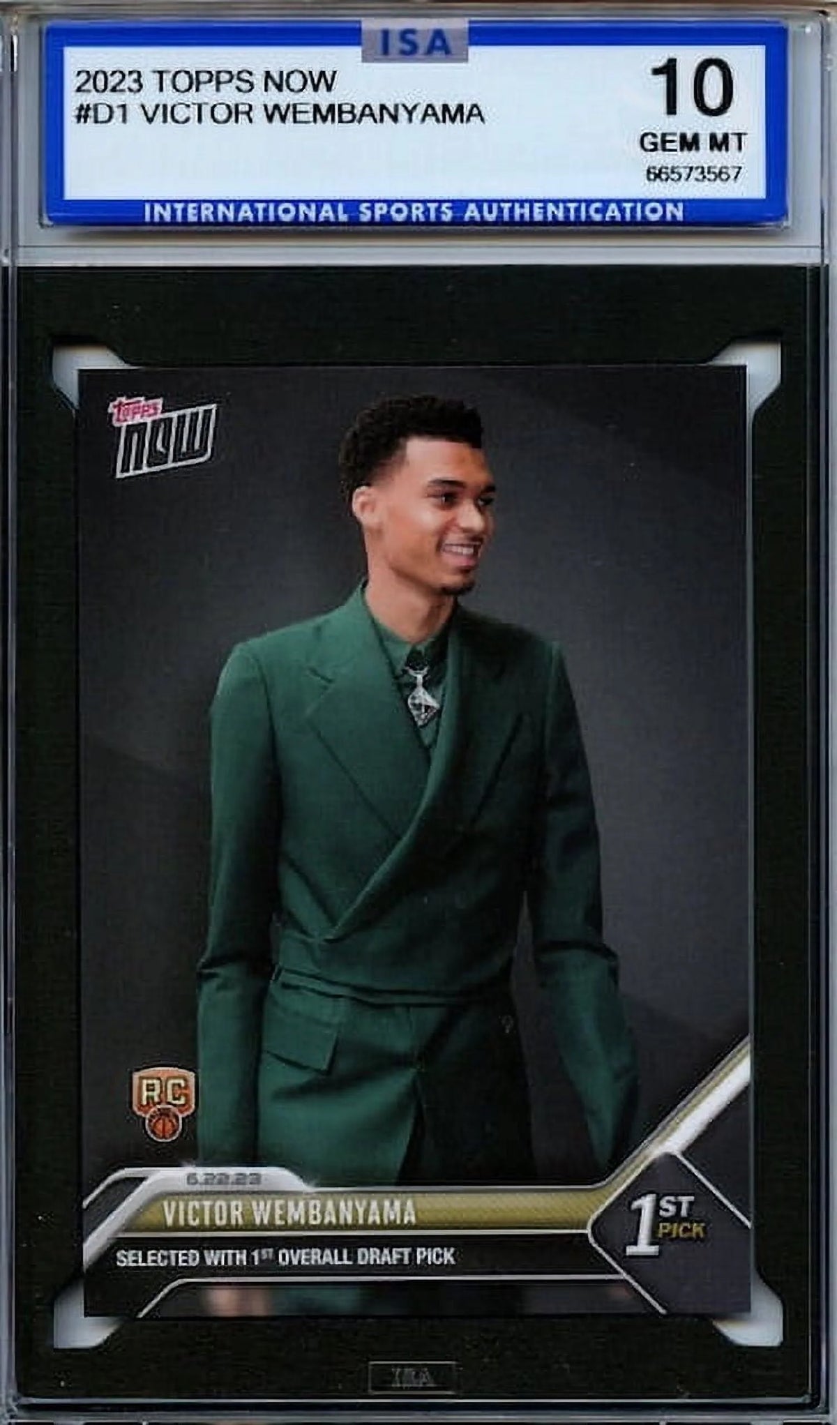 Victor Wembanyama Rookie Card Graded Cards X770