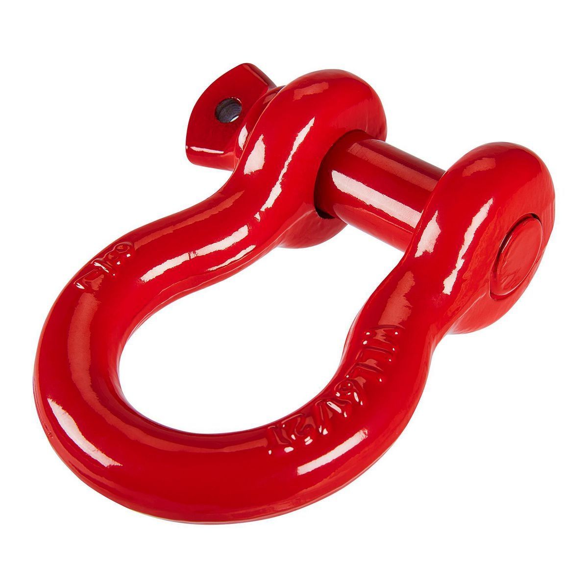 7/8 in. D-Ring Shackle, Red E7057