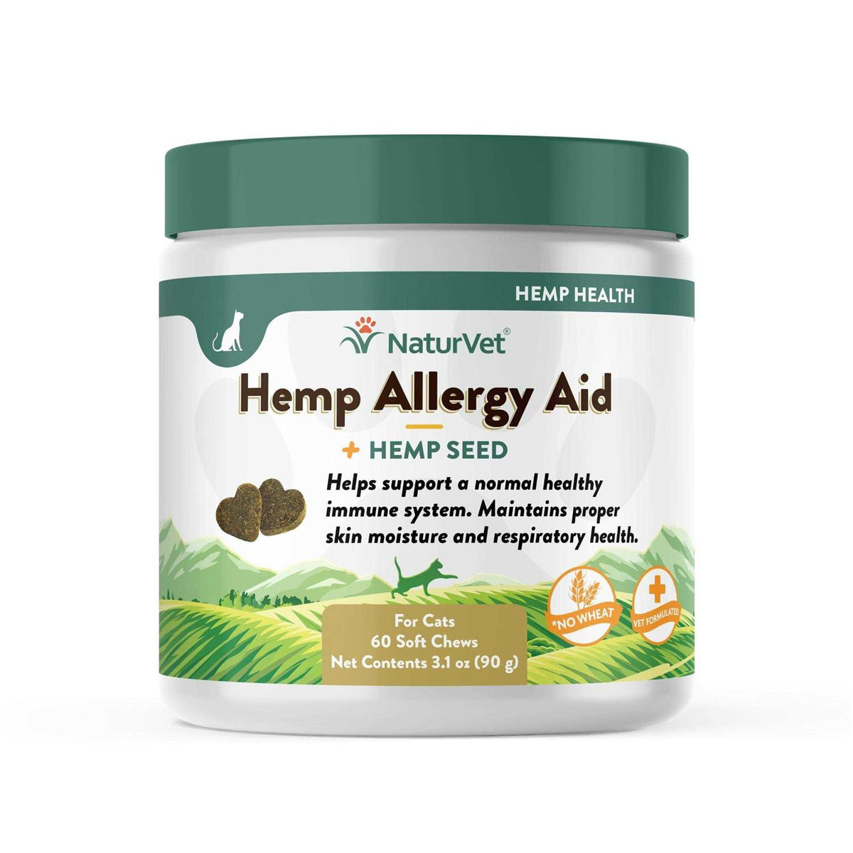 Hemp Allergy Aid Soft Chews Cat Supplement M755