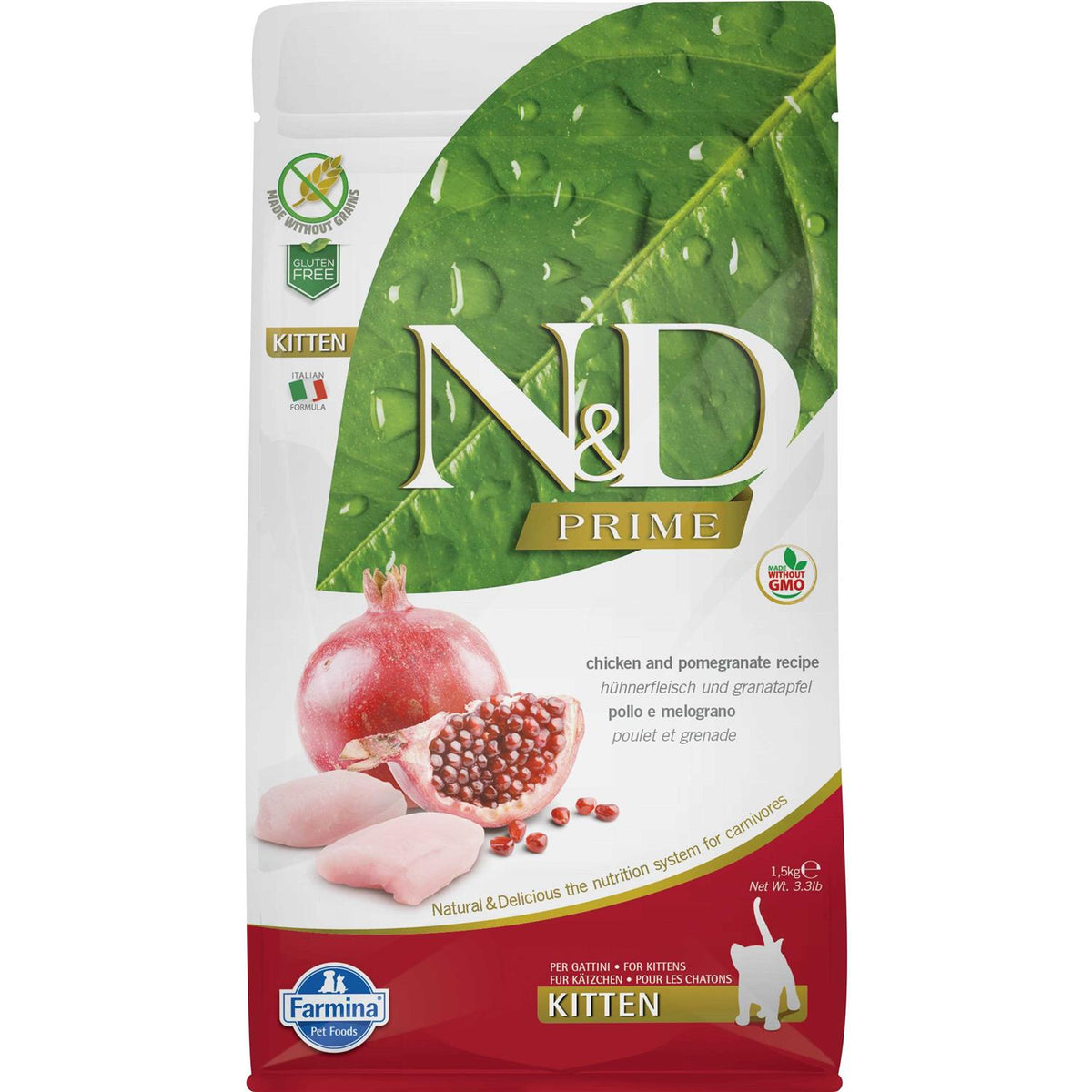 Chicken & Pomegranate Kitten Dry Cat Food E452957