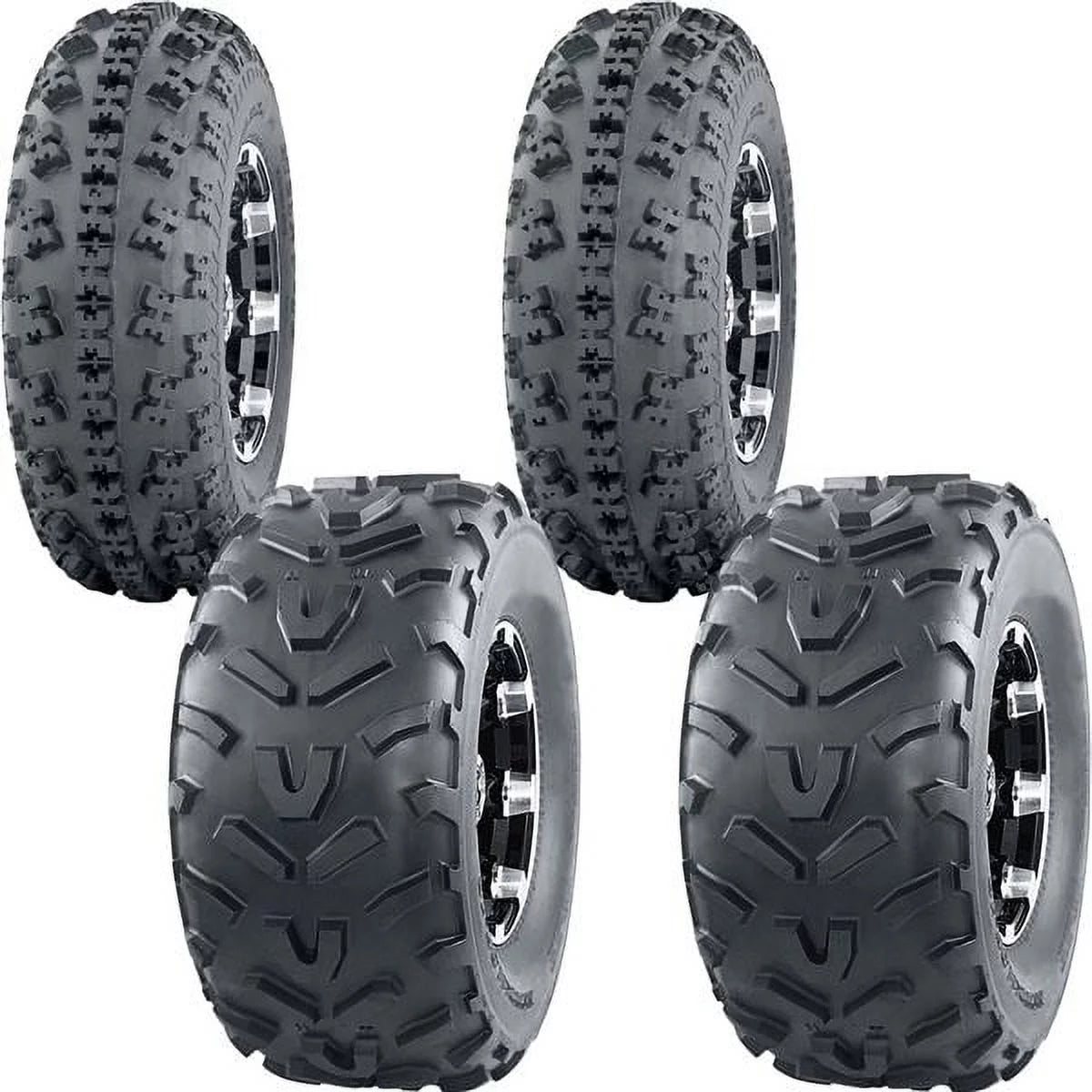 23x7-10 & 22x11-10 6-Ply ATV Tires 4 Pack V3745