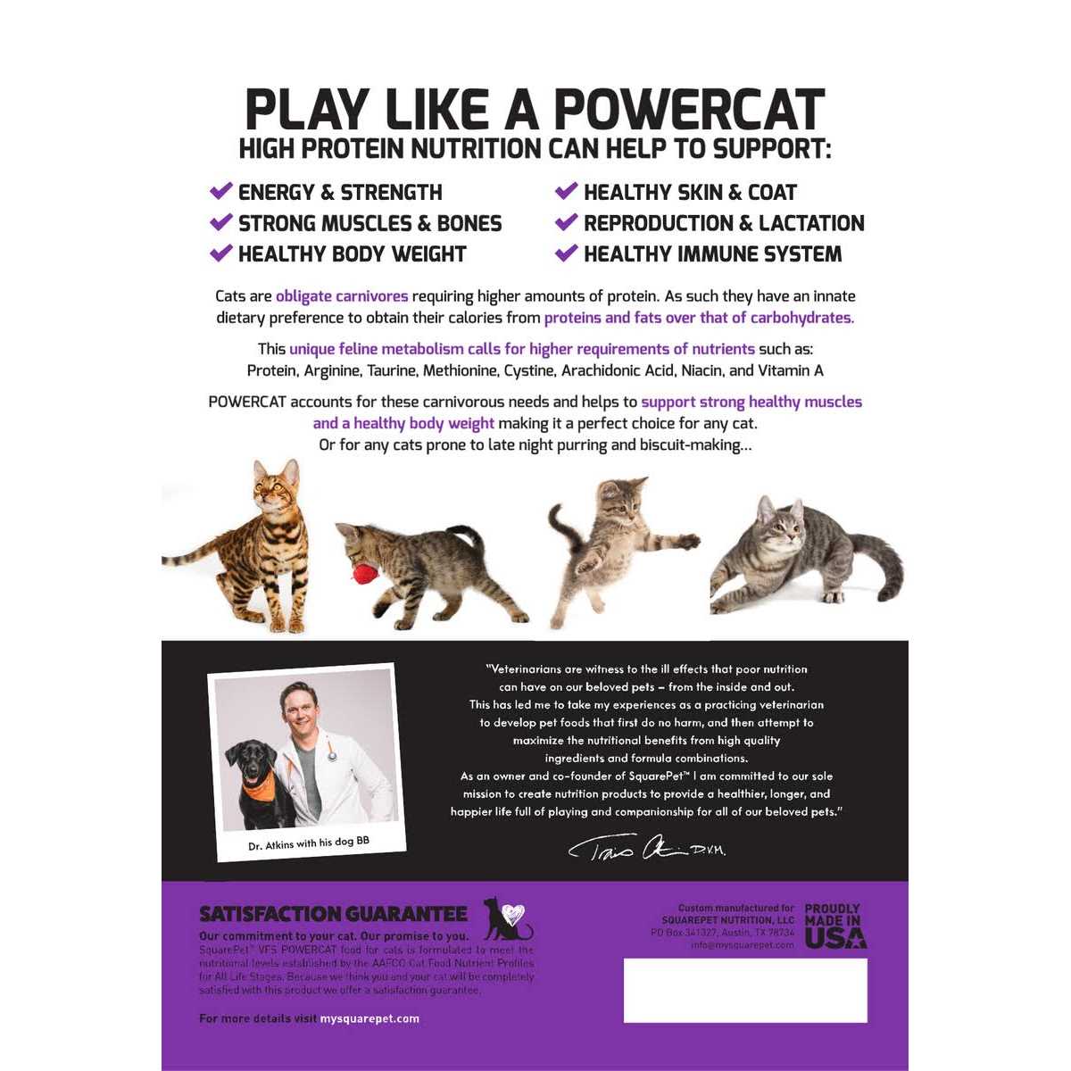 Turkey & Chicken Dry Cat Food B416