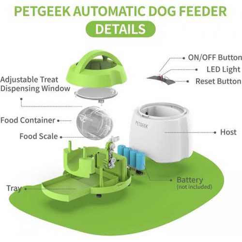 Automatic Pet Feeder Treat Dispenser Dog Toy Y711