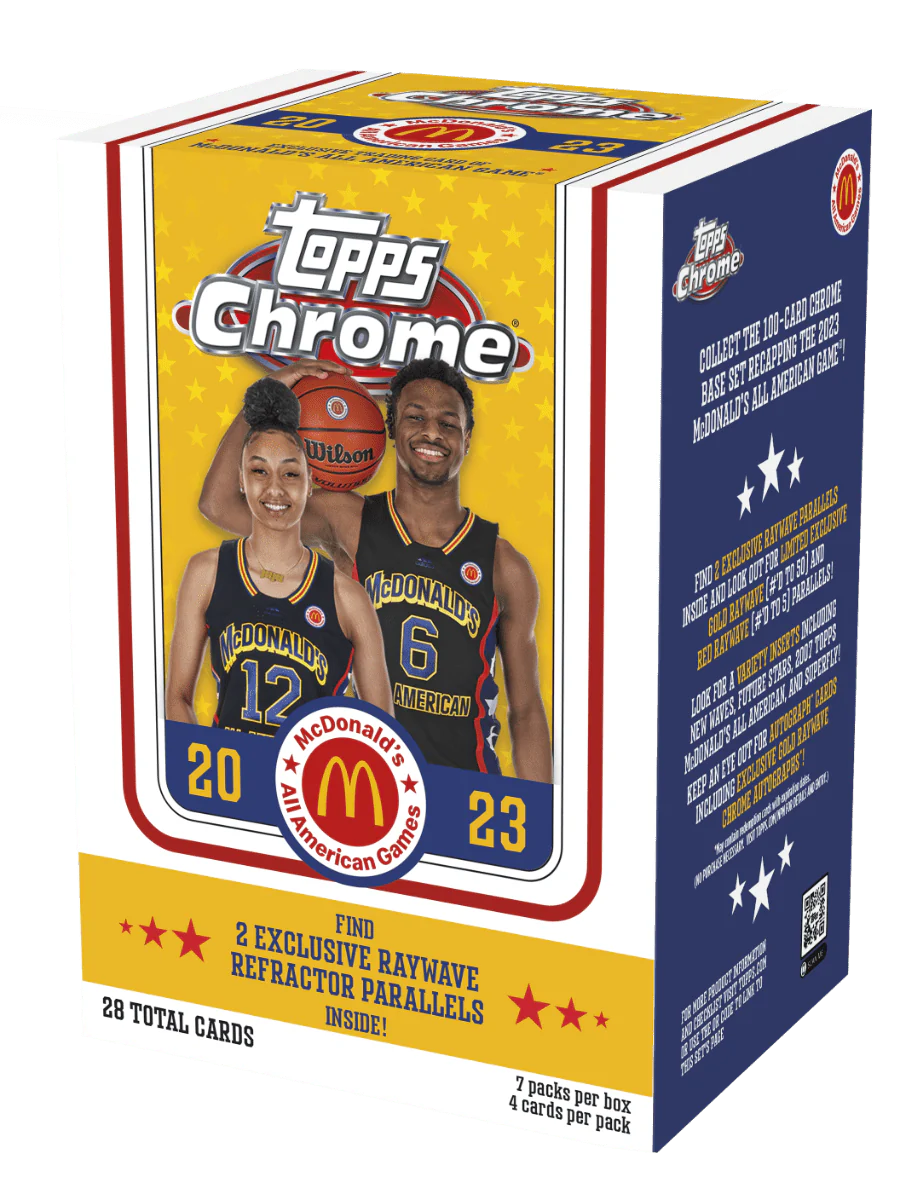 Topps Chrome Trading Cards Blaster Box M852