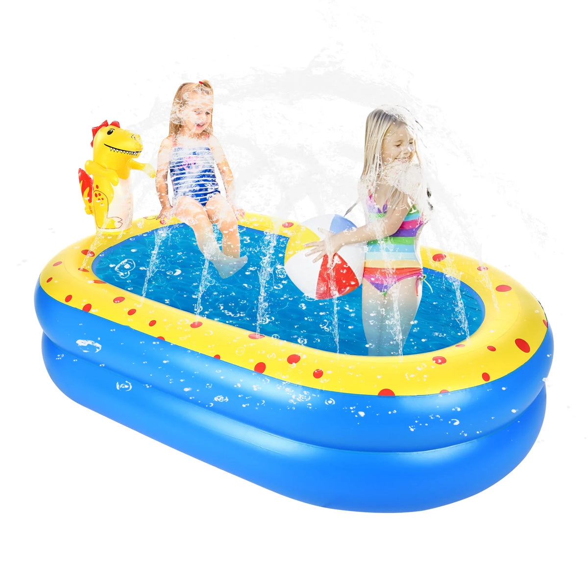 Inflatable Sprinkler Pool 67 * 40in V57162