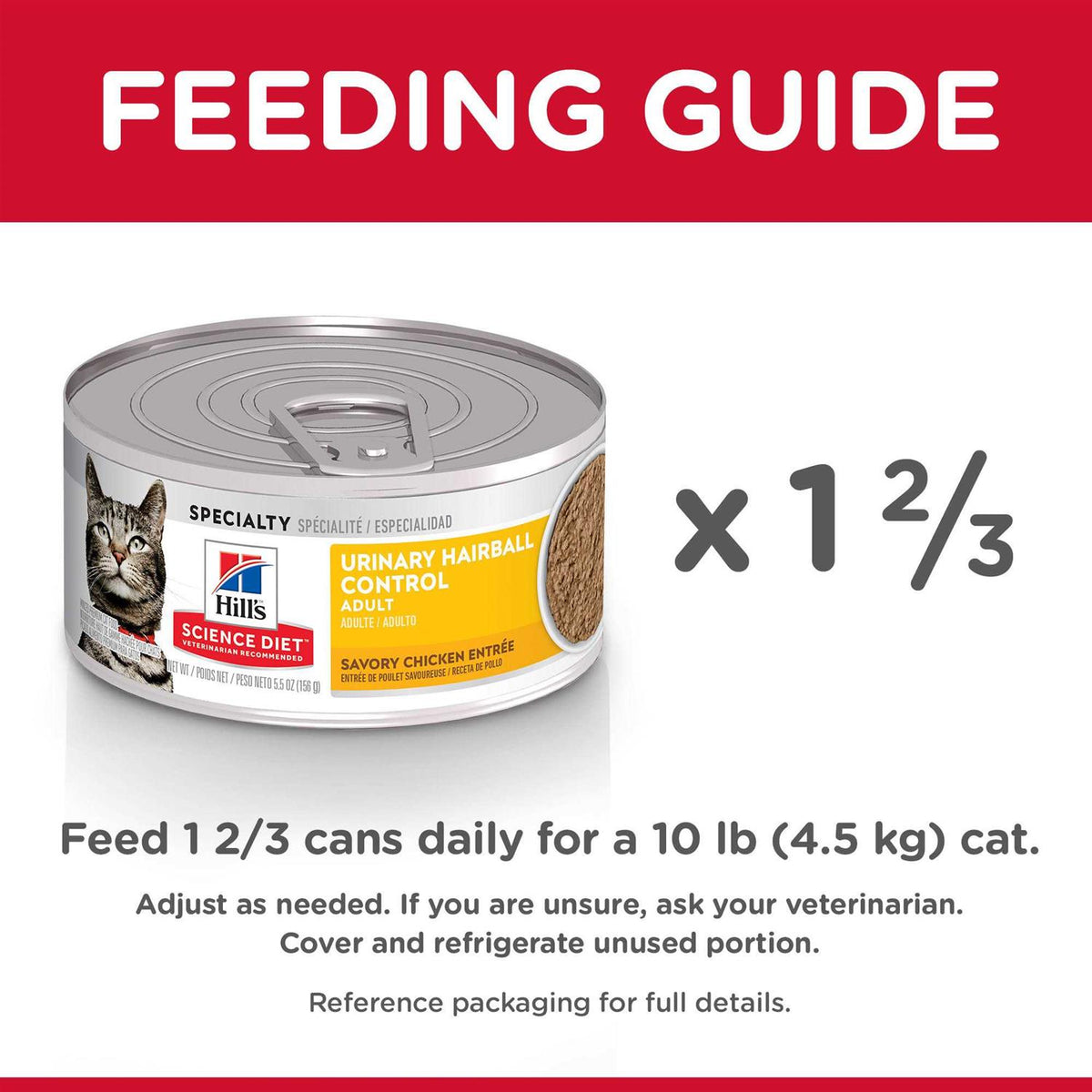 Adult Urinary Hairball Control Cat Food S612458