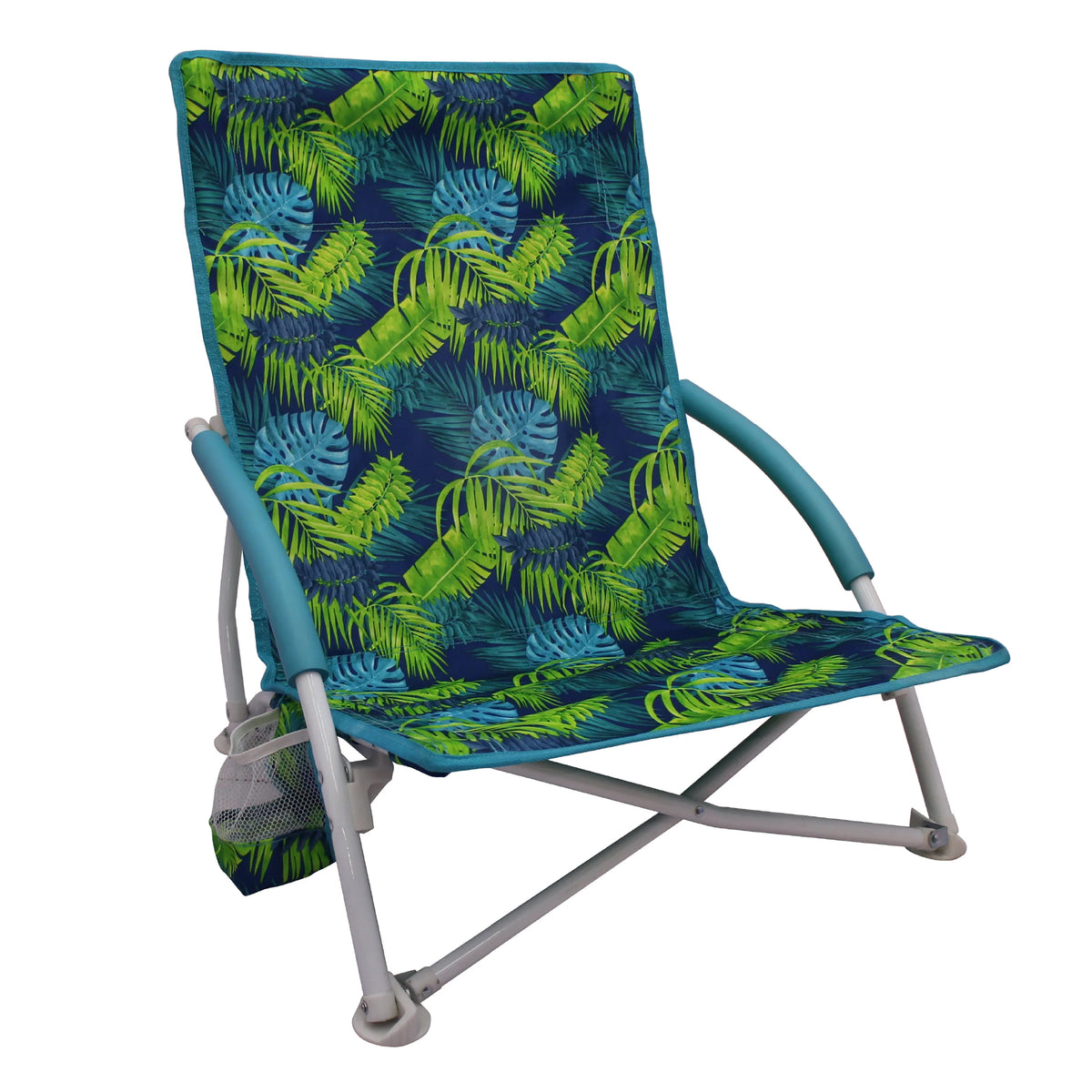 2-Pack Folding Low Seat Arm Chair with Carry Bag J1123