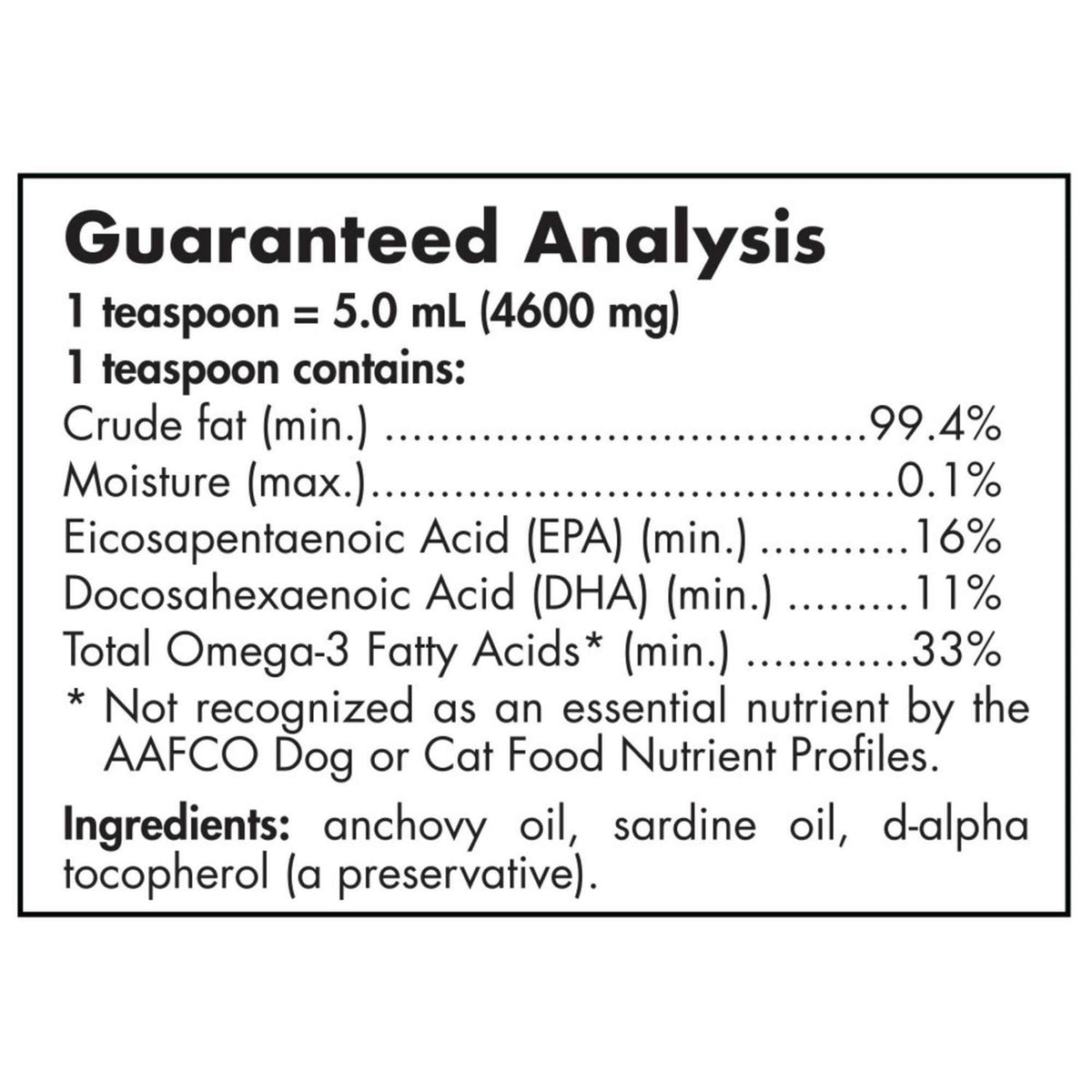 Omega 3 Pet K521