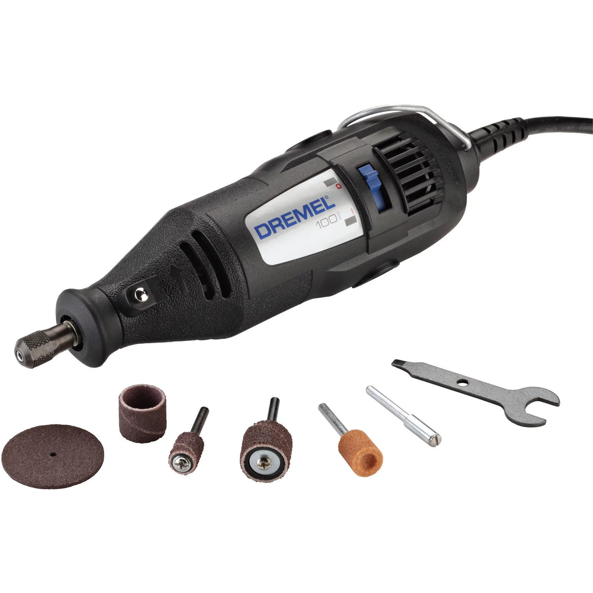 Single Speed Rotary Tool Kit with 6 Accessories E989080