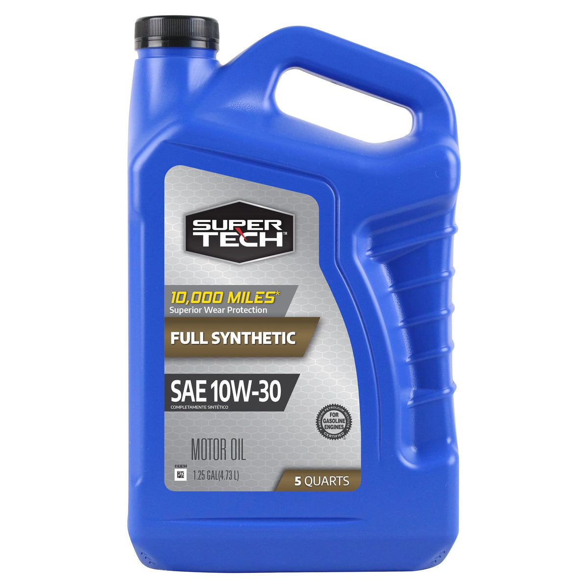 Full Synthetic SAE 10W-30 Motor Oil, 5 Quarts O22048