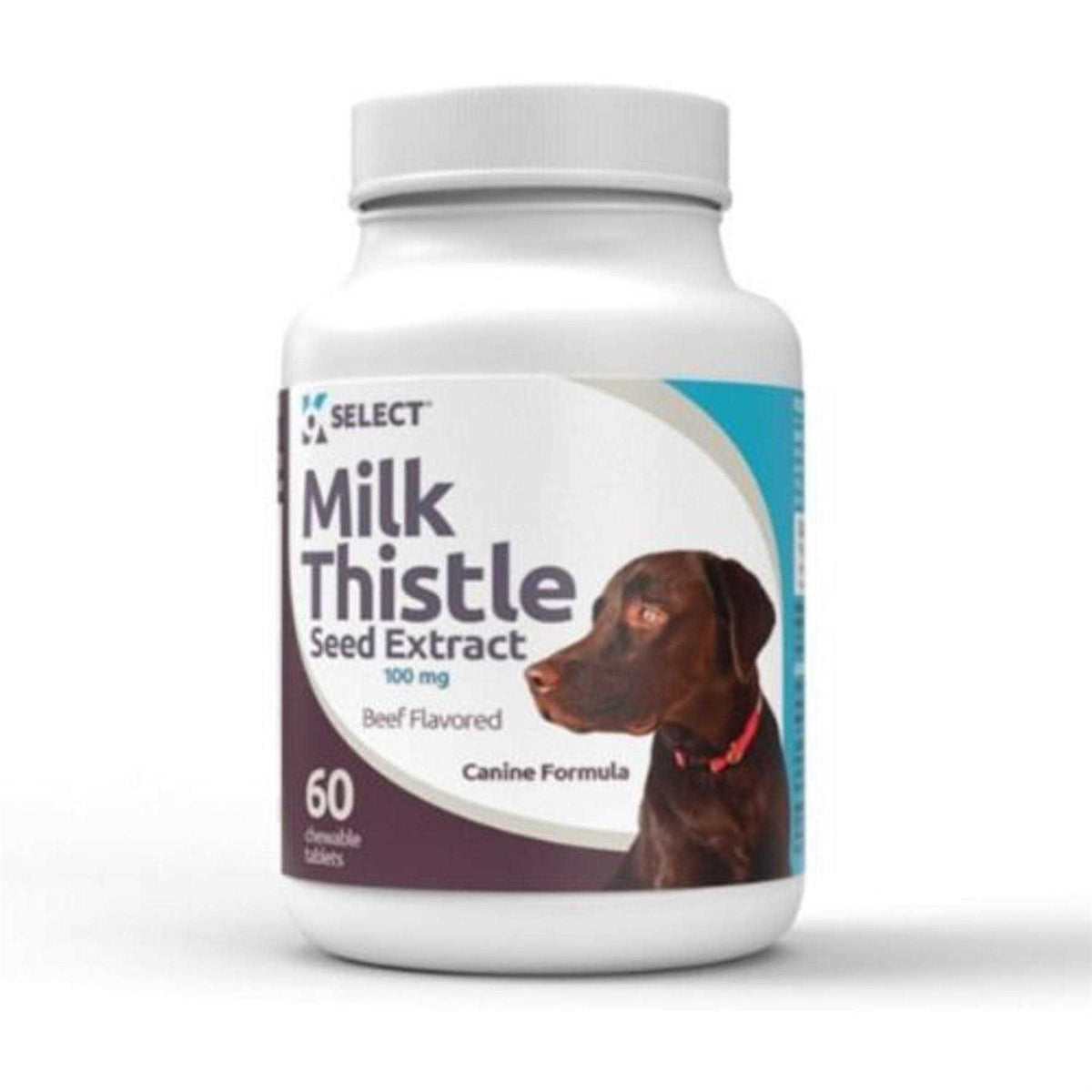 Milk Thistle 100mg Beef Flavored Tablets U754780