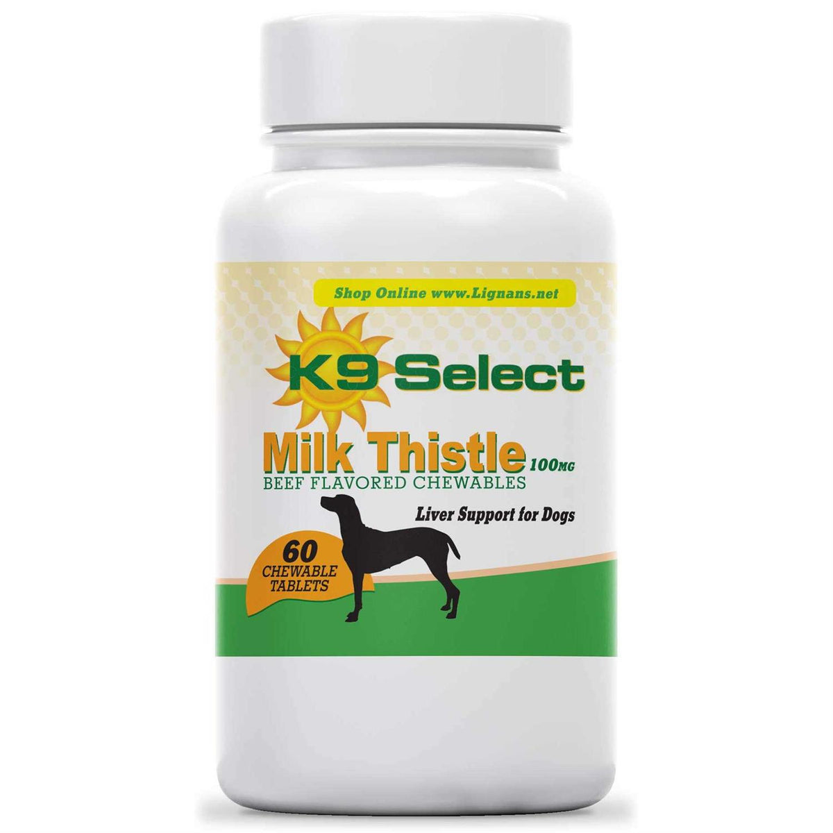 Milk Thistle 100mg Beef Flavored Tablets U754780